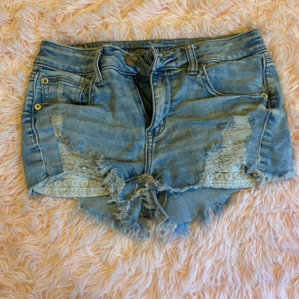 American eagle Jean shorts size 4